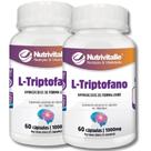 Kit 02 l-triptofano 1000mg 60caps nutrivitalle Kit 02 l-triptofano 1000mg 60caps nutrivitalle