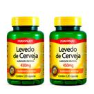 Kit 02 Levedo De Cerveja 450Mg 120 Capsulas Maxinutri