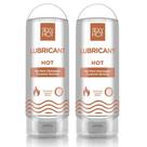 Kit 02 Lubrificante HOT Gel Para Massagem Corporal Térmico 200 Ml