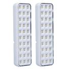 Kit 02 Luminária Luz De Emergência Lde 30 Leds Intelbras Bivolt Autônoma Kit 02 Luminária Luz De Emergência Lde 30 Leds Intelbras Bivolt Autônoma