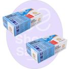 Kit 02 Luva Descartável Nitrílica Sem Pó Azul M Descarpack Kit 02 Luva Descartável Nitrílica Sem Pó Azul M Descarpack