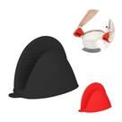 Kit 02 Luvas de Silicone Antiderrapante Para Proteção de mãos - Forno, Panelas e Churrasqueira