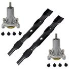 Kit 02 Mandril Facas Trator Husqvarna Ltt18538 Lt151 Lt1597 Kit 02 Mandril Facas Trator Husqvarna Ltt18538 Lt151 Lt1597