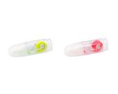 Kit 02 Marca Texto em Fita Neon Amarelo e Rosa - BRW Kit 02 Marca Texto em Fita Neon Amarelo e Rosa - BRW