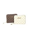 Kit 02 Mini Carteira Feminina Gash Porta Cartões CA27899