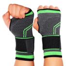 Kit 02 Munhequeira de Punho Pulso Tendinite Órtese Alta Compressão Elástica Ajustável Ortopédica