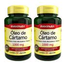 Kit 02 Óleo de Cartamo 1000mg Maxinutri com 60 Capsulas