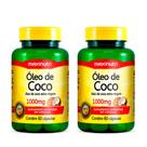 Kit 02 Oleo de Coco Extra Virgem 60 Capsulas 1000mg Loja Maxinutri