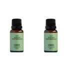 Kit 02 Óleos Concentrado Alecrim Meditrrâneo 20ml Lenvie