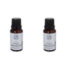 Kit 02 Óleos Concentrado Figo Ambarado 20ml Lenvie