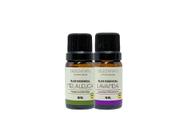 Kit 02 óleos essenciais belezanatu melaleuca lavanda