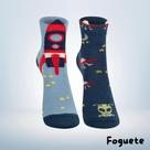 Kit 02 Pares de Meia 3D Soquete Divertida Diversos Modelos Menino Menina Algodão -
