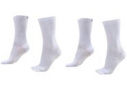 Kit 02 Pares Meia Corrida Ciclismo Hupi Carbono Branco Kit 02 Pares Meia Corrida Ciclismo Hupi Carbono Branco
