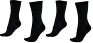 Kit 02 Pares Meia Corrida/Ciclismo HUPI Carbono Preto