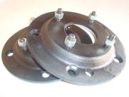 KIT 02 Pç Adaptador De Roda Fusca 5 5x205mm P/ 4x130mm Fusca 4 F c/ prisioneiros M14