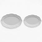 Kit 02 Pçs Travessa Tamanho P e G Cottage Germer Porcelanas