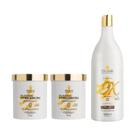 Kit 02 Pó Descolorante White 500g + 01 Ox 40 Volumes 900ml