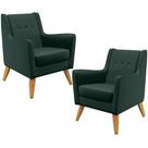 Kit 02 PoltronasTaroba D02 Verde C-117