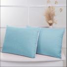 Kit 02 Porta Travesseiro Matelado 400 Fios 70cm x 50cm Cores Lisas
