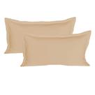 Kit 02 Porta Travesseiros King 50x90 Cm em Malha 100% Algodão Nude Arrumadinho Enxovais Kit 02 Porta Travesseiros King 50x90 Cm em Malha 100% Algodão Nude Arrumadinho Enxovais