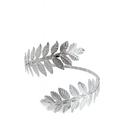 Kit 02 Prendedores de cortina de Metal Folhas Jardim Elegante Com Detalhes em Relevo Kit 02 Prendedores de cortina de Metal Folhas Jardim Elegante Com Detalhes em Relevo