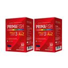 Kit 02 Primafish Omega 3 Polivitaminas Minerais 60 Caps Loja Maxinutri