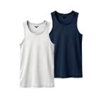 Kit 02 Regata Dry Fit Masculina Esportiva Fitness Secagem Rápida Academia Treino Respirável