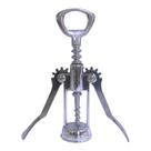 Kit 02 Saca Rolhas Aço Inox Abridor De Garrafa De Vinho