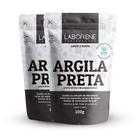 Kit 02 Sachê De Argila Em Pó Preta Laborene 100g Kit 02 Sachê De Argila Em Pó Preta Laborene 100g