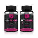 Kit 02 Suplementos Feminino Disposição Sex Femme Compimidos