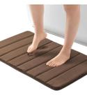 Kit 02 Tapetes De Banheiro Soft Macio Secagem Rápida 60x40cm Variedade De Cores Duhome