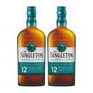Kit 02 The Singleton Dufftown Single Malt Whisky Escocês 12 anos 750ml