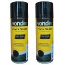 Kit 02 tinta spray preto brilhante 350ml vonder Kit 02 tinta spray preto brilhante 350ml vonder