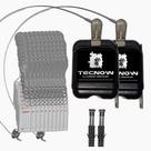 Kit 02 Travas Tecnow para Carrinho de compras em Condomínio + 80 chaves