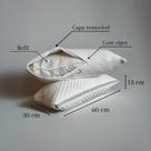Kit 02 Travesseiros Almofadas para Pernas Leg pillow 60x30cm Firme Macio Kit 02 Travesseiros Almofadas para Pernas Leg pillow 60x30cm Firme Macio