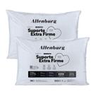 Kit 02 Travesseiros Altenburg Suporte Extra Firme 0,50x0,70m 180 Fios