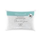 Kit 02 Travesseiros Pluma de Ganso Sintética Soft Essentials - Branco