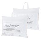 Kit 02 Travesseiros Toque De Pluma 50x70 Buddemeyer Algodão