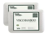 Kit 02 Travesseiros Viscoelástico Fibra de Bambu e Íons de Prata Kit 02 Travesseiros Viscoelástico Fibra de Bambu e Íons de Prata