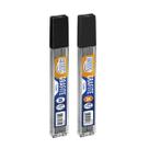Kit 02 Tubos de Grafite de Lapiseira 0.7mm 2B e HB 12 Minas Cada Brw