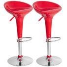 Kit 02 Un Banquetas Giratória Alta Tulipa Lotus Assento Abs prime.office P010 Kit 02 Un Banquetas Giratória Alta Tulipa Lotus Assento Abs prime.office P010