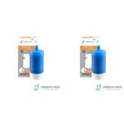Kit 02 Un Refil Hf40 Rosca Curta Hidrofiltros P/ Bica Movel