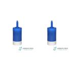 Kit 02 Un Refil Purificador De Água Hf 40 Rosca Longa Cônica
