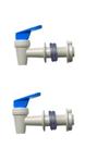 KIT 02 UN Torneira Filtro De Barro Bededouro Garrafão Branco Azul Gama