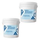 Kit 02 Und Renovador Madeira 1kg Perol