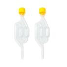 Kit 02 unidades Airlock Válvula Tipo S Air Lock Para Fermentação Cerveja Kombucha Vinho Conserva