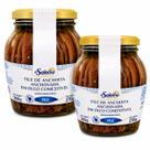 Kit 02 Unidades Filé De Anchova Di Salerno Em Óleo Comestível 360g Kit 02 Unidades Filé De Anchova Di Salerno Em Óleo Comestível 360g