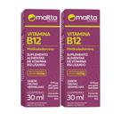 Kit 02 unidades - Metilcobalamina Alto Teor de Vitamina B12 Gotas Maltta