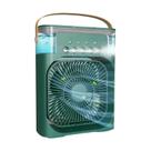 Kit 02 Ventilador Verde Led 07 Cores Mini Ar Climatizador