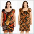kit 02 vestidos malha fria G LIGANET SECA RAPIDO NAO PRECISA PASSAR MIDI FRESCO